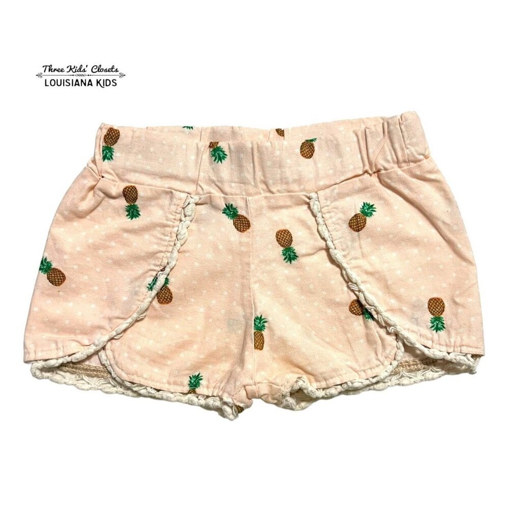 Handmade Small Shop 18m Pineapple Tulip Shorts